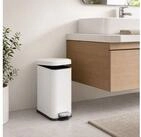 HOMCOM M&uuml;lleimer 5L Treteimer mit Softclose-Deckel, Abfalleimer inkl....