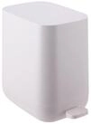 relaxdays Kosmetikeimer M&uuml;lleimer 7 Liter, Beige
