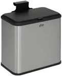 5five Simply Smart M&uuml;lleimer Bio-Abfalleimer ECO mit Edelstahlgeh&auml;use, 5 l