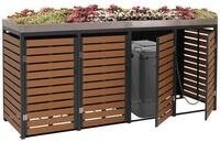 PROREGAL&reg; M&uuml;lltonnenbox M&uuml;lltonnenverkleidung in verschiedenen Ausf&uuml;hrungen