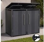MCW M&uuml;lltonnenbox MCW-Q76-2 (1 St), Windbest&auml;ndigkeit bis 90 km/h