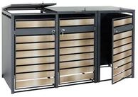 PROREGAL&reg; M&uuml;lltonnenbox M&uuml;lltonnenverkleidung in verschiedenen Ausf&uuml;hrungen...