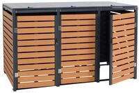 PROREGAL&reg; M&uuml;lltonnenbox M&uuml;lltonnenverkleidung in verschiedenen Ausf&uuml;hrungen...