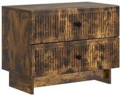 vidaXL Nachttisch 62 x 34,5 x 47,5 cm Nachttisch Nachtschrank Nachtkommode