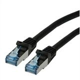 ROLINE Patchkabel Cat.6A S/FTP (PiMF) LAN-Kabel, RJ-45 M&auml;nnlich (Stecker),...