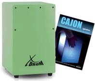 XDrum Cajon KC-37 Kinder-Cajon & Schule Set,Snare-Effekt durch stimmbare