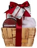 ACCENTRA Pflege-Geschenkset "Cherry Spa" Geschenkset im Seegras-K&ouml;rbchen mit
