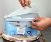 AQUA CLEAN PUR WC Power Pulver Kalkl&ouml;sefunktion & Keramikaufheller 5 kg...