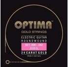 Optima Saiten, (E-Git.Saiten09-42GoldStrings Extra Light 2028EL), Gold Strings Extra