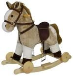 Chipolino Schaukeltier RHWL024, R&auml;der, Holzgriffe, Pl&uuml;sch, sattelf&ouml;rmiger...