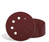 Einhell Schleifpapier, (50 St), Schleifscheiben, &Oslash; 125 mm, K80, 50-tlg.