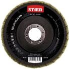 Stier Schleifscheibe STIER Vlies F&auml;cherschleifscheiben 125 x 18 x 22,23 mm...