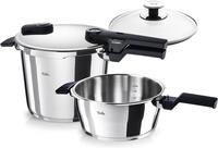 Fissler Schnellkochtopf Vitaquick&reg;Elemental Dampfkochtopf Premium Drucktopf,