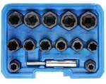 Kunzer Steckschl&uuml;ssel Kunzer 7SA14.1 Ausdreher 8 - 19 mm 5/16", 1/2", 7/16",...