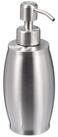 relaxdays Seifenspender Edelstahl 350 ml, silber silberfarben
