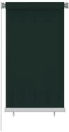 Rollo Au&szlig;enrollo 85 (B)x140 (H) cm Dunkelgr&uuml;n HDPE, vidaXL