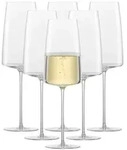 Zwiesel Glas Sektglas Simplify Sektgl&auml;ser leicht & frisch 407 ml 6er Set,...