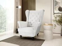 Beautysofa Ohrensessel Sessel FALCO Chesterfield Wohnzimmersessel Fernsehsessel