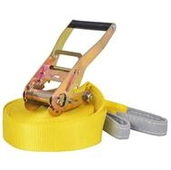 vidaXL Slackline Slackline 15 m x 50 mm 150 kg Gelb