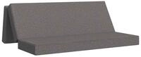 vidaXL Bett Klappsofa Bett 200 x 67 x 45 cm Hellgrau (1-tlg)