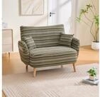 STILVORA Sofa Zweisitzer Sitzsack mit Armlehnen Wohnzimmersofa f&uuml;r kleine...