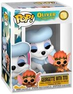 Funko Actionfigur POP-Figur Disney Oliver & Company Georgette mit Tito