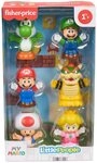 Fisher-Price&reg; Spielfigur Little People Super Mario Multipack, (Set)