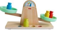 Haba Kaufladen HABA 2012307001 - Creative Play, Waage mit Gewichte, 5-teilig,