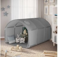 VitaliSpa&reg; Spielzelt Kubby, Grau, 100 x 80 cm mit Fenster (1-tlg)
