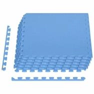 vidaXL Bodenmatte Bodenmatten 6 Stk. 2,16 m&sup2; EVA-Schaumstoff Blau