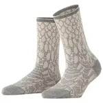FALKE Socken FALKE Owl Rhapsody Damen (1-Paar) grau 35-38