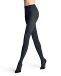FALKE Strickstrumpfhose FALKE Cotton Touch Damen mit hohem Baumwollanteil (1...