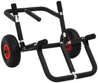 vidaXL SUP-Transportwagen SUP Trolley f&uuml;r 2 Surfbretter Klappbar 90 kg...