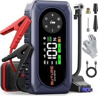 Buture 4500A Starthilfe Powerbank f&uuml;r Pkw mit Kompressor 150PSI, 16800mAh
