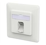 Metz Connect E-DAT C6A IDC Dose, 1 Port Netzwerk-Panel (best&uuml;ckt, 1 Ports, UP,