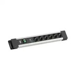 Bachmann CONNECTUS 6xCEE7/3 Steckdosenleiste (Kabell&auml;nge 2 m), 1xSPD-Plus...