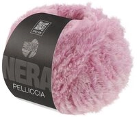 LANA GROSSA PELLICCIA (NERA) H&auml;kelwolle, 90 m (50 Gramm), Flauschige Wolle mit