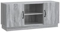 vidaXL TV-Schrank TV-Schr&auml;nk 102 x 34,5 x 47 cm Sonoma-Grau Holzwerkstoff...