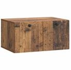 vidaXL TV-Schrank Wandmontierter TV-Schrank Altholz 59,5 x 41 x 30 cm (1-St)