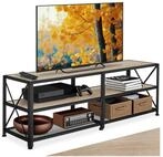 tectake Lowboard TV-Schrank, 141 x 41,5 x 50,5 cm, Industrial Style, Holz und...