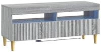 vidaXL TV-Schrank LED-TV-Schrank Sonoma-Grau Holzwerkstoff