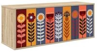 vidaXL TV-Schrank Wandmontierter TV-Schrank ESSEN 102 x 33 x 40 cm Sonoma-Eiche