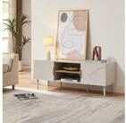 en.casa TV-Schrank &raquo;Starvili&laquo; mit 2 T&uuml;ren 120 x 40 x 45 cm Beige