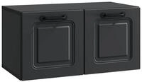 vidaXL TV-Schrank 59,5 x 31 x 30 cm Wandmontierter TV-Schrank Schwarz...