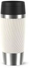 Emsa Thermobecher Travel Mug Classic Twist, 1-tlg., Edelstahl, Kunststoff,...