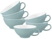 Seltmann Weiden Tasse Life Fashion Teetassen 140 ml 6er Set, 6-tlg., Porzellan