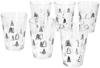Ritzenhoff & Breker Glas Ritzenhoff Weihnachtsbaum 6x Gl&uuml;hwein-Gl&auml;ser 240ml...