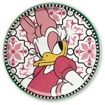 Disney Pizzateller XXL Daisy Duck Teller 32cm Porzellan Disney Store