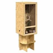 vidaXL Terrarium Terrarium Braun 50 x 50 x 150 cm OSB