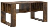 vidaXL Couchtisch Couchtisch Ger&auml;ucherte Eiche 92 x 49,5 x 45 cm Holzwerkstoff